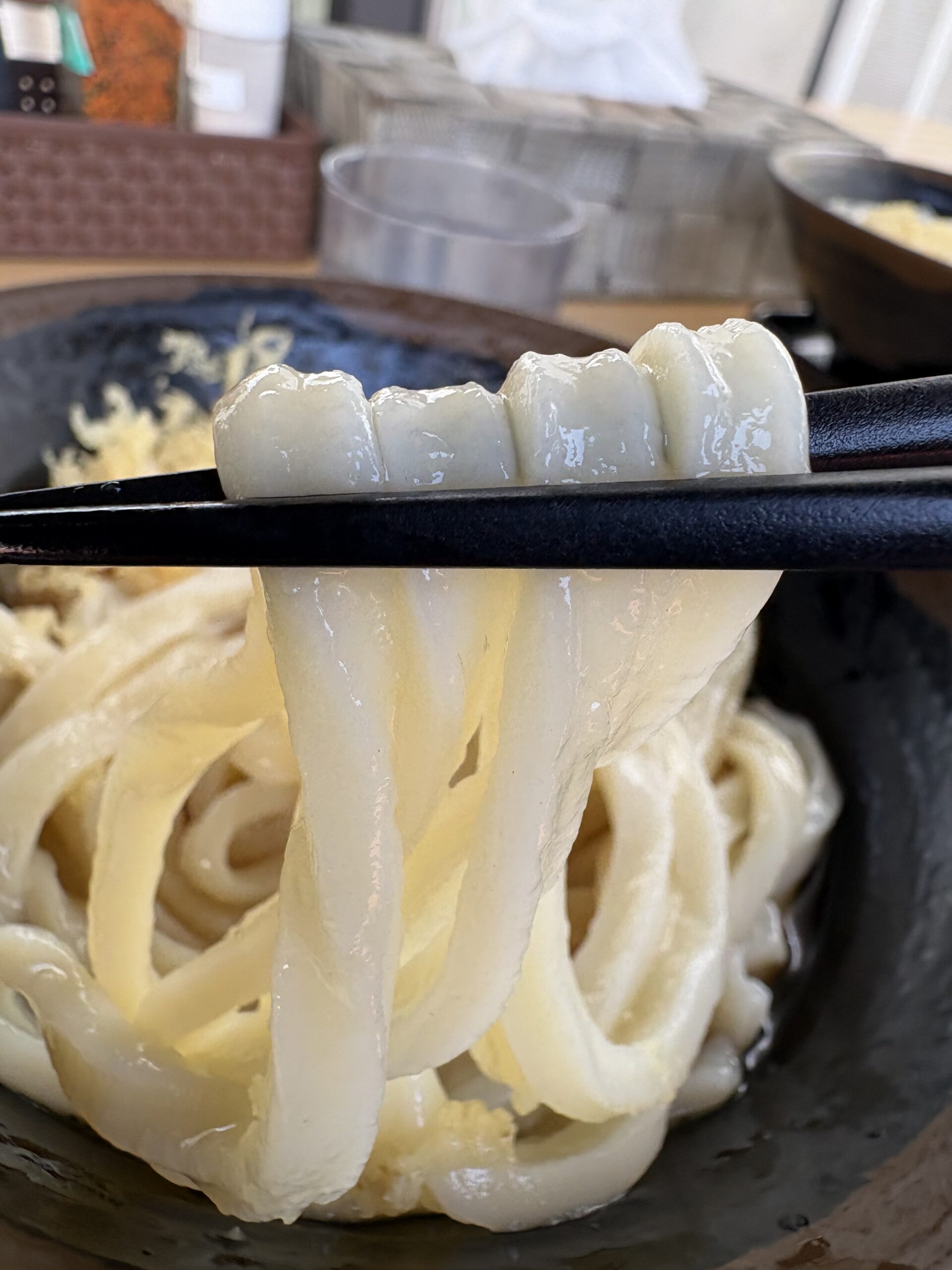 麺のアップ①
