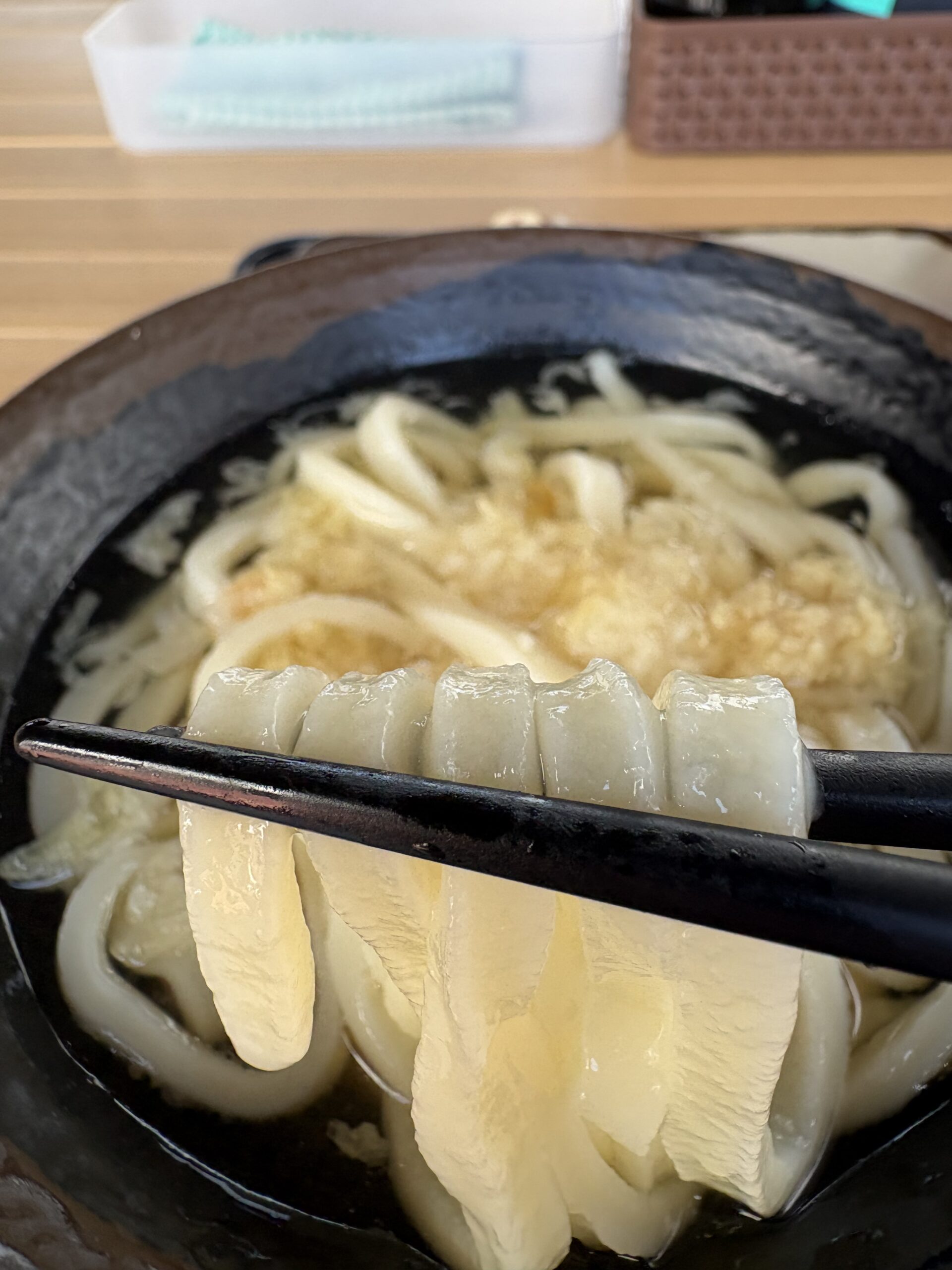 麺のアップ②
